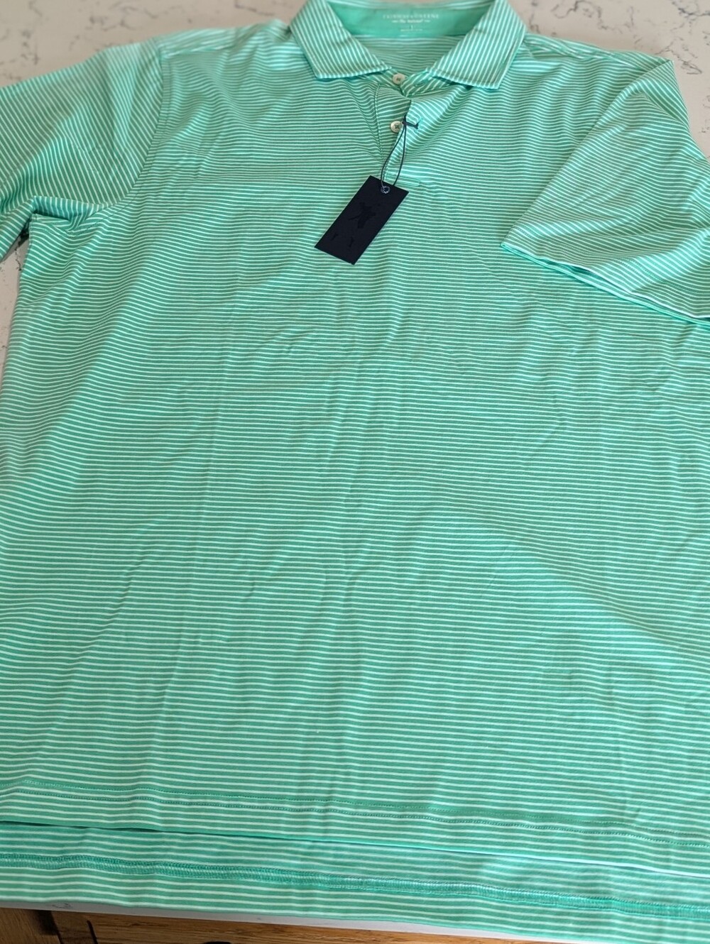 Fairway & Greene Men's Beach Glass Striped Shirt